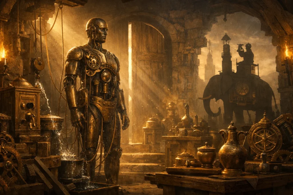 Ancient Automatons Early Robotics