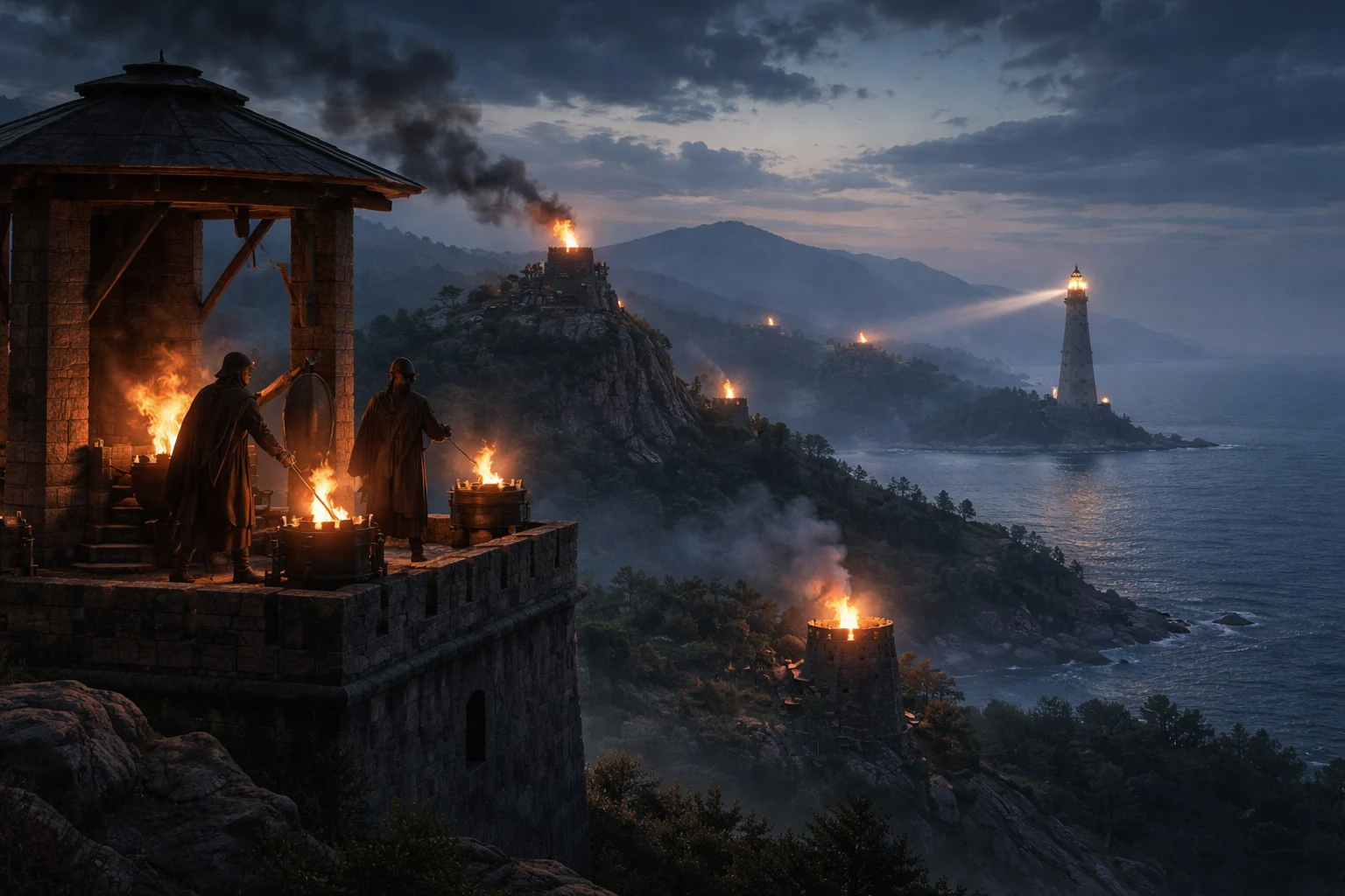 Ancient Optical Communication Signals