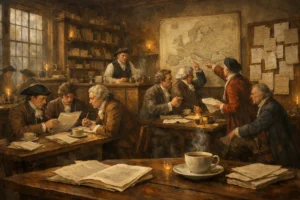 Coffeehouse politics Enlightenment Europe