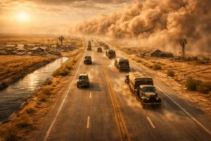Dust Bowl migration routes