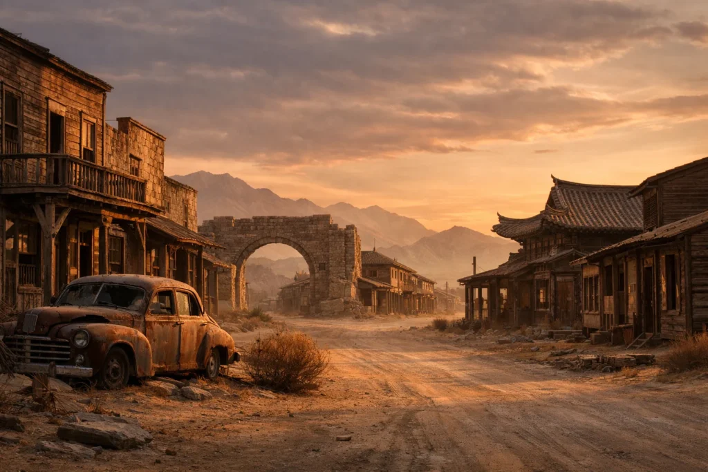 Famous Ghost Towns Worldwide