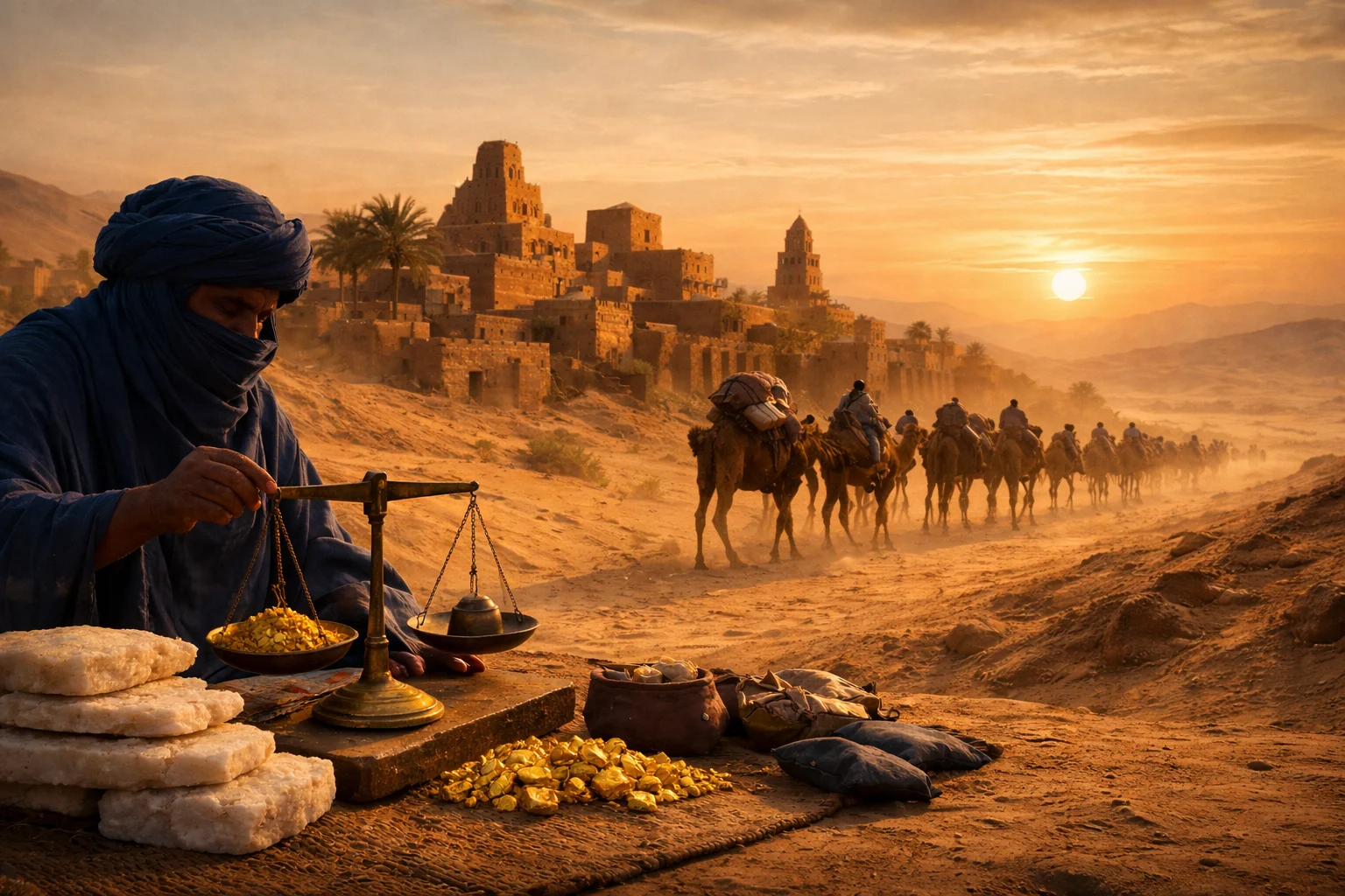 Ghana Empire Gold Trade