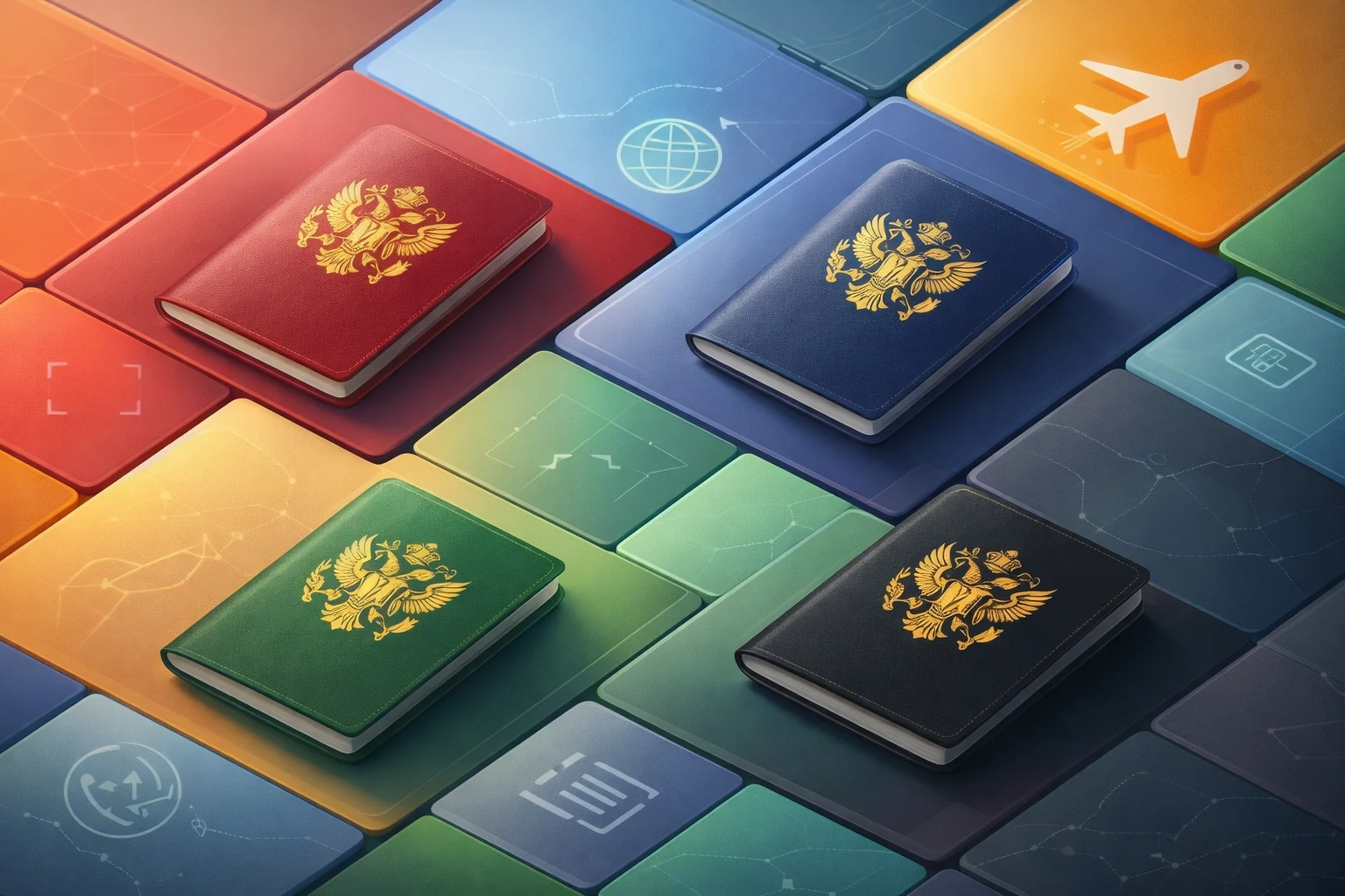 Passport cover colors meaning