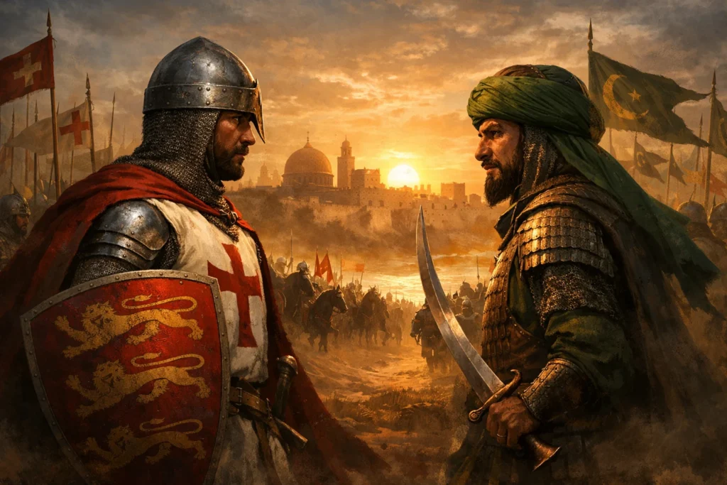 Richard Lionheart Vs Saladin