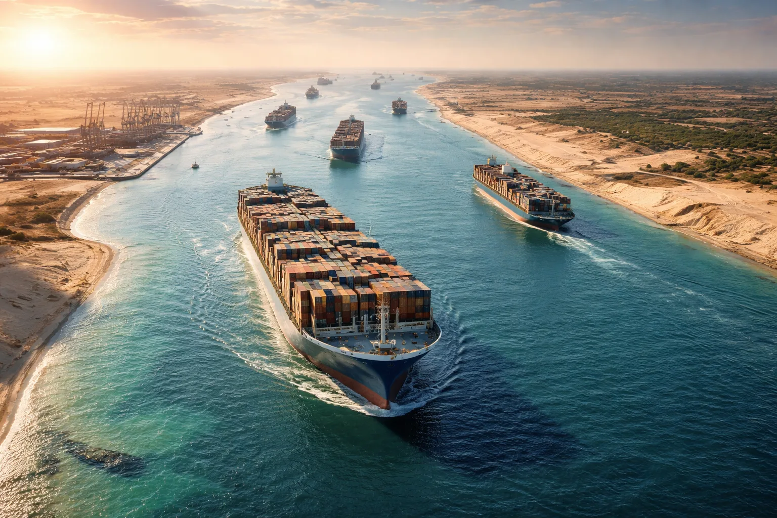 Suez Canal global shipping