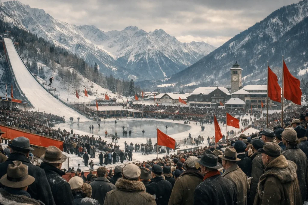 1936 Winter Olympics Propaganda